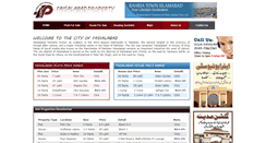 Desktop Screenshot of faisalabadproperty.com